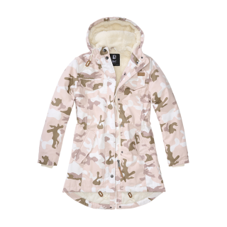 Brandit Damen Marsh Lake Parka Größe XS Farbe Candy/Tarnmuster