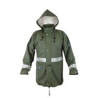 Regenjacke Reflektionsstreifen Wetterschutzjacke...