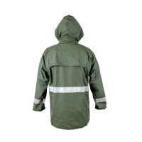 Regenjacke mit Reflektorstreifen