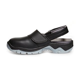 Abeba (2125) Clog Sicherheitsschuhe anatom SB schwarz 36