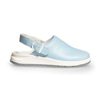 Abeba (87081) Clog Active OB mit Schnalle blau 36