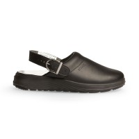 Abeba (877031) Sicherheitsschuhe Clog Active OB mit Schnalle schwarz 36