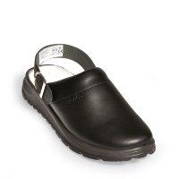 Abeba (877031) Sicherheitsschuhe Clog Active OB mit Schnalle schwarz 36