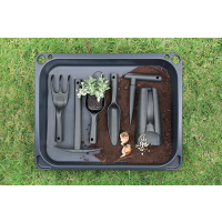 Prosperplast Gartenwerkzeug Set RESPANA Schwarz