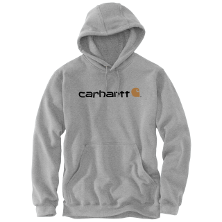 Carhartt Hoodie signature logo sweatshirt Grau XS