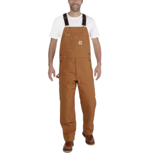 Carhartt Latzhose bib overall Braun W30/L30