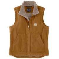 Carhartt Weste washed duck lined neck vest