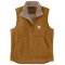 Carhartt Weste washed duck lined neck vest