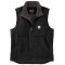 Carhartt Weste washed duck lined neck vest Schwarz S