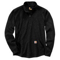 Carhartt Arbeitsshirt half zip thermal l/s t-shirt Schwarz S