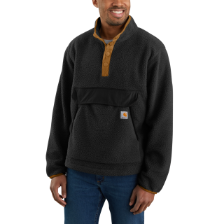 Carhartt relaxed fit fleece pullover Schwarz S