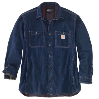 Carhartt Arbeitsjacke denim fleece