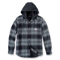 Carhartt Arbeitsjacke flannel fleece Grau S