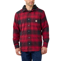 Carhartt Arbeitsjacke flannel fleece Rot S