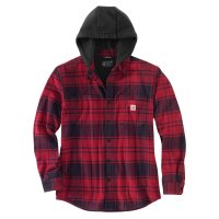 Carhartt Arbeitsjacke flannel fleece Rot S