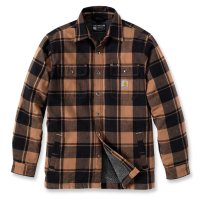 Carhartt Arbeitsjacke flannel shirt Braun S