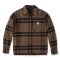 Carhartt Damen Arbeitsjacke flannel shirt Braun XS