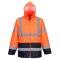 portwest warnschutz regenjacke gelb